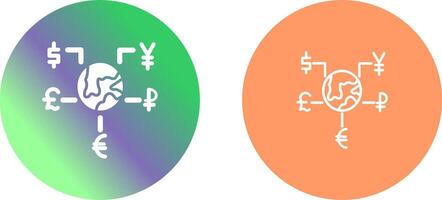 Währung Symbol Design vektor