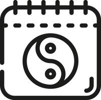 Kalender Symbol Symbol Bild zum Zeitplan oder geplanter Termin vektor