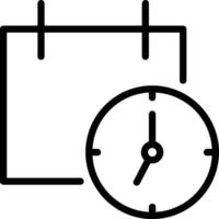 kalender ikon symbol bild för schema eller utnämning vektor