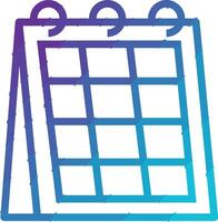 Kalender Symbol Symbol Bild zum Zeitplan oder geplanter Termin vektor