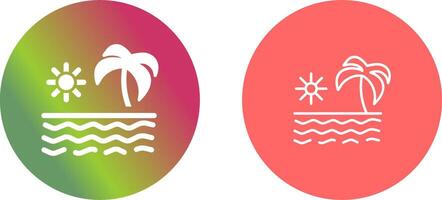 Sommer-Icon-Design vektor