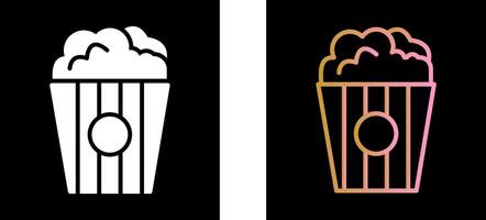 Popcorn-Icon-Design vektor