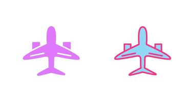 flygplan ikon design vektor
