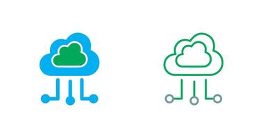 Cloud-Icon-Design vektor