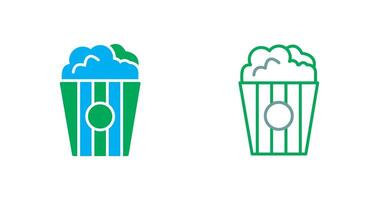 Popcorn-Icon-Design vektor