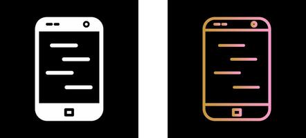 Smartphone-Icon-Design vektor