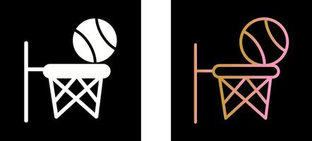 Basketball-Icon-Design vektor