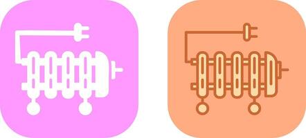 Symboldesign für Ölheizungen vektor