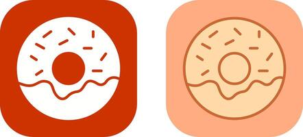 Donut-Icon-Design vektor