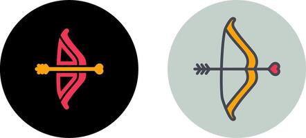 Bogenschießen-Icon-Design vektor