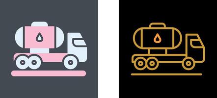 Tankwagen-Icon-Design vektor