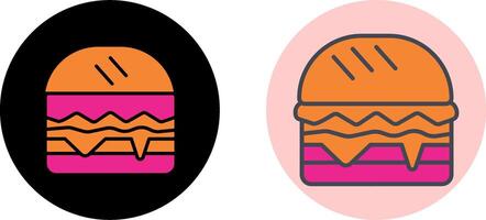 Hamburger-Icon-Design vektor