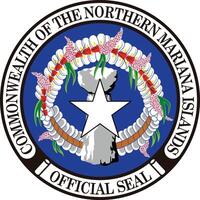 Siegel von Nord Mariana Inseln vektor