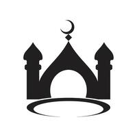 islamisches logo, moschee vektor