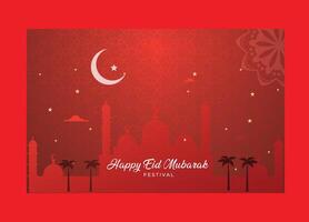 eid Mubarak Banner Design, eid Banner, eid Post Design, eid Mubarak vektor