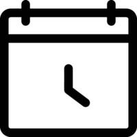 Kalender Symbol Symbol Bild zum Zeitplan oder geplanter Termin vektor