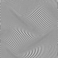 abstrakt geometrisch Linie Muster Kunst Illustration. vektor