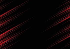 abstrakt rot Linie und schwarz Hintergrund zum Geschäft Karte, Abdeckung, Banner, Flyer. Illustration vektor