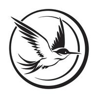 schlucken Logo Marke fliegend Vogel Symbol, Tier, Design vektor