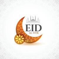 Muslim religiös eid al fitr kulturell Hintergrund Design vektor