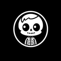 Skelett - - hoch Qualität Logo - - Illustration Ideal zum T-Shirt Grafik vektor