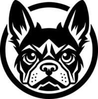 Französisch Bulldogge - - hoch Qualität Logo - - Illustration Ideal zum T-Shirt Grafik vektor