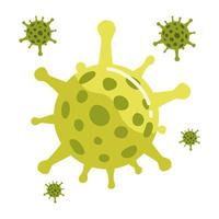 covid 19 virus icon vector design