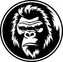 Gorilla - - hoch Qualität Logo - - Illustration Ideal zum T-Shirt Grafik vektor