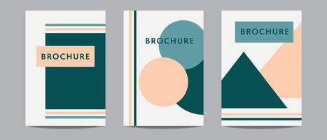 design för företag broschyr omslag, årlig Rapportera och företag profil omslag, häfte och katalog. vektor