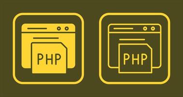 PHP-Icon-Design vektor