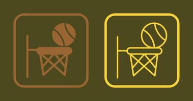 Basketball-Icon-Design vektor