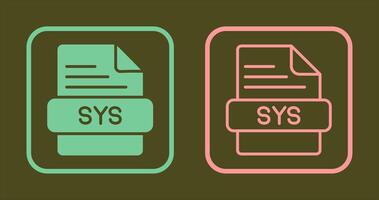 sys Symbol Design vektor