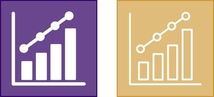 Diagramm-Icon-Design vektor