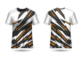 Sport-Trikot-Design-Vorlage für Team-Uniformen-Vektor vektor