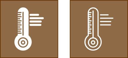 Temperatur-Icon-Design vektor