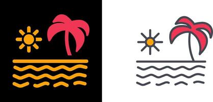 Sommer-Icon-Design vektor