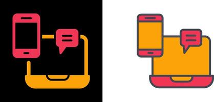 Chat-Icon-Design vektor