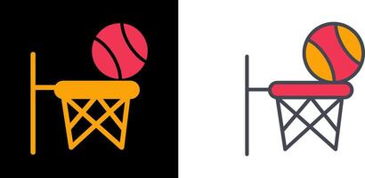 Basketball-Icon-Design vektor