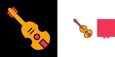 Violine Symbol Design vektor