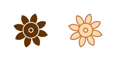 Blumen-Icon-Design vektor