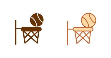 Basketball-Icon-Design vektor