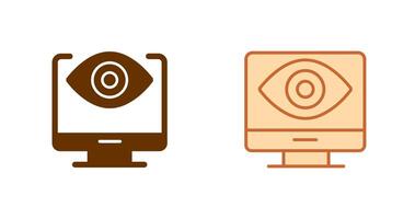 Augen-Icon-Design vektor