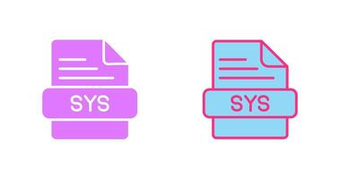 sys Symbol Design vektor