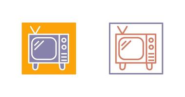 TV-Icon-Design vektor