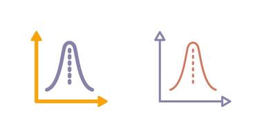 histogram ikon design vektor