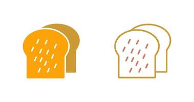 Toast-Icon-Design vektor