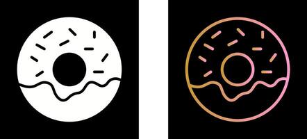 Donut-Icon-Design vektor