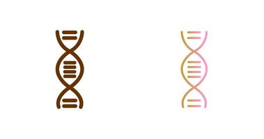 DNA Struktur Symbol Design vektor