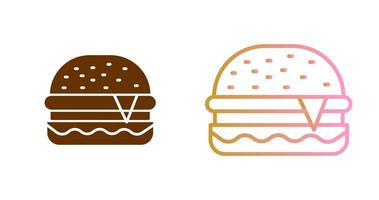 Burger-Icon-Design vektor