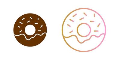 Donut-Icon-Design vektor